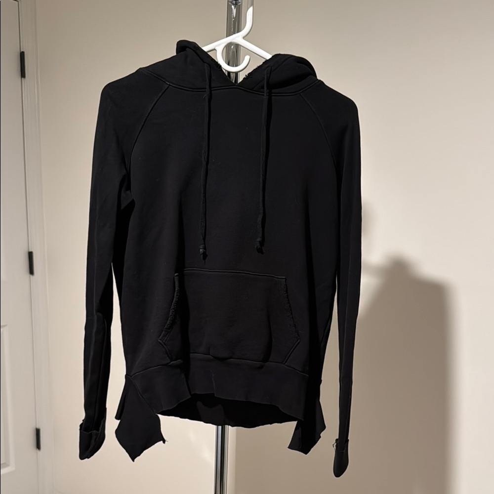 Black Hoodie with Front Pocket
